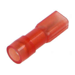 Terminal plat 2,8mm mamă 0,5-1mm2 pentru cablu, crimpat, 0,8mm | Electronic-mag.ro | Componente Electronice