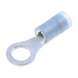 Vârf inelar M5 pentru cabluri 1÷2,5mm², izolată, cositorit, cupru, -55÷105°C | Electronic-mag.ro | Componente Electronice