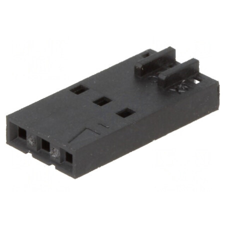 Conector cablu-cablu/PCB mufă mamă SL 2,54mm 3 pini pe cablu | Electronic-mag.ro | Componente Electronice