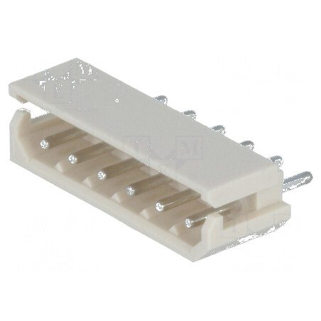 Conector cablu-placă soclu tată Mini-SPOX 2,5mm PIN 6 THT 3A - accesorii electrice | Electronic-mag.ro | Componente Electronice
