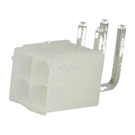 Conector cablu-placă soclu tată N42G 4,2mm PIN 4 THT 600V 9A - Componente electrice de calitate | Electronic-mag.ro | Componente Electronice