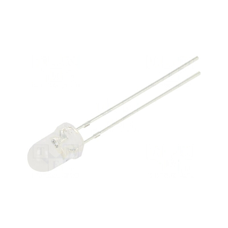 LED 5mm roșie cu efect de lumânare și clipire, 2180÷3000 mcd | Electronic-mag.ro | Componente Electronice