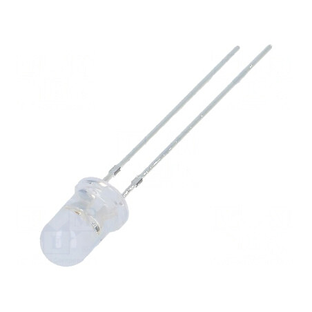 LED 5mm roșie 2180-3000mcd 100° 20mA cu lentilă difuză 3-5V | Electronic-mag.ro | Componente Electronice
