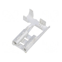 Terminal plat 6,3mm mamă crimpat 0,5-1,5mm2 pentru cablu 0,8mm | Electronic-mag.ro | Componente Electronice