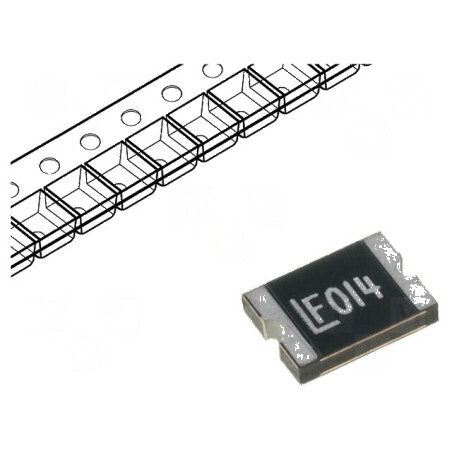 Siguranţă polimerică PTC 140mA 1812L - Protecţie pentru circuite electrice | Electronic-mag.ro | Componente Electronice