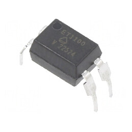 Optocuplor THT DIP4 cu 1 canal, 5kV izolație, 70V Uce - Tranzistori | Electronic-mag.ro | Componente Electronice