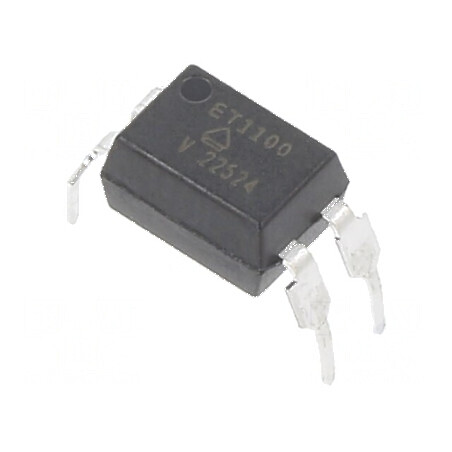 Optocuplor THT DIP4 cu 1 canal, 5kV izolație, 70V Uce - Tranzistori | Electronic-mag.ro | Componente Electronice