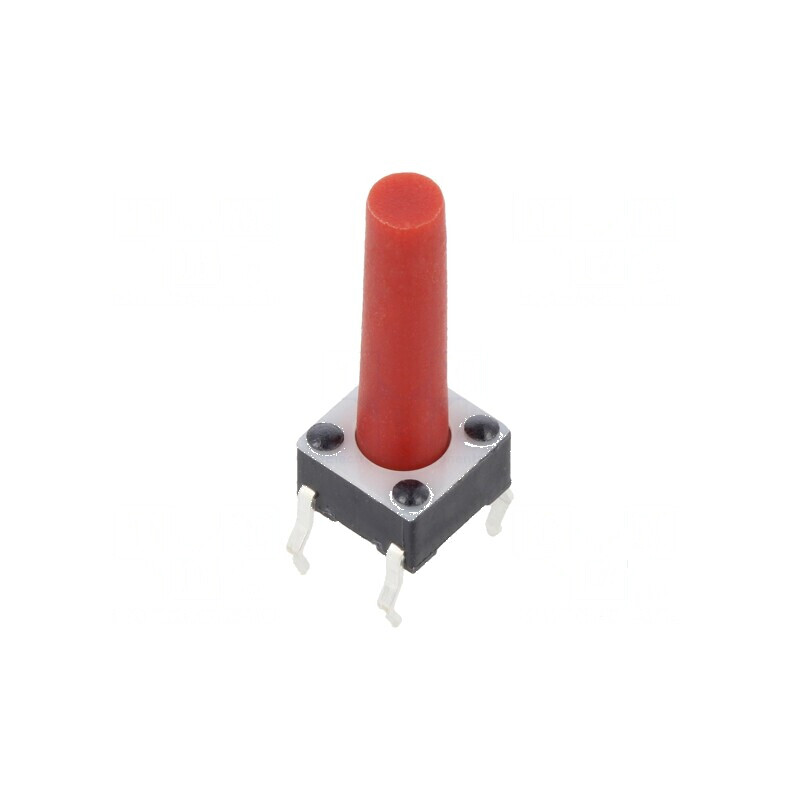 Microîntrerupător TACT SPST-NO 0,05A/12VDC THT 2,45N pentru aplicații electronice | Electronic-mag.ro | Componente Electronice