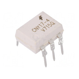 Optocuplor THT CNY17 cu 1 ieșire, tranzistori 4,17kV, DIP6 | Electronic-mag.ro | Componente Electronice