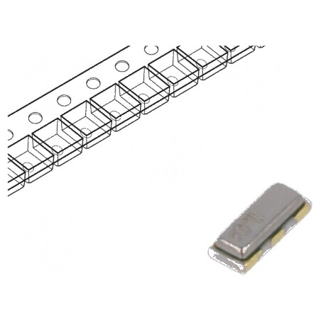Rezonator ceramic SMD 8MHz 3,2x1,3x0,7mm cu toleranță ±0,5% -40÷125°C | Electronic-mag.ro | Componente Electronice
