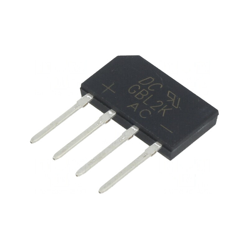 Punte redresoare monofazată Urmax 800V, curent maxim 2A, curent de scurtcircuit 65A, plată | Electronic-mag.ro | Componente Electronice Punte redresoare monofazată Urmax 800V, curent maxim 2A, curent de scurtcircuit 65A, plată | Electronic-mag.ro | Componente Electronice