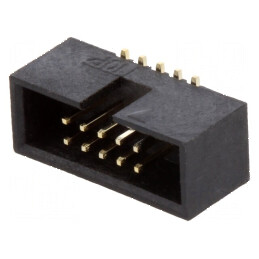 Conector IDC soclu tată 10 pini verticale SMT 1,27mm | Electronic-mag.ro | Componente Electronice