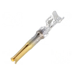 Pin mamă 20 cupru aurit 0,2÷0,56mm2 24AWG÷20AWG HDP-20 | Electronic-mag.ro | Componente Electronice