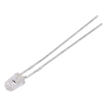 LED 3mm roșie 2,1÷3mcd 45° convex - iluminare eficientă pentru proiecte electronice | Electronic-mag.ro | Componente Electronice