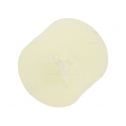 Manşon distanţier din poliamidă, lungime 9,52mm, diametru exterior 12,7mm | Electronic-mag.ro | Componente Electronice