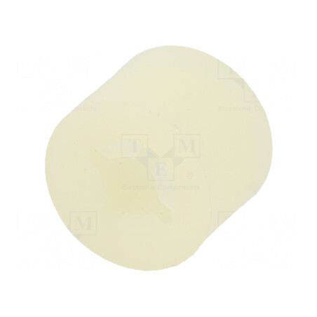 Manşon distanţier din poliamidă, lungime 9,52mm, diametru exterior 12,7mm | Electronic-mag.ro | Componente Electronice
