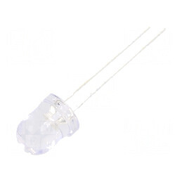 LED albastru 7,8mm 8400÷10000mcd 30° convex pentru iluminare | Electronic-mag.ro | Componente Electronice
