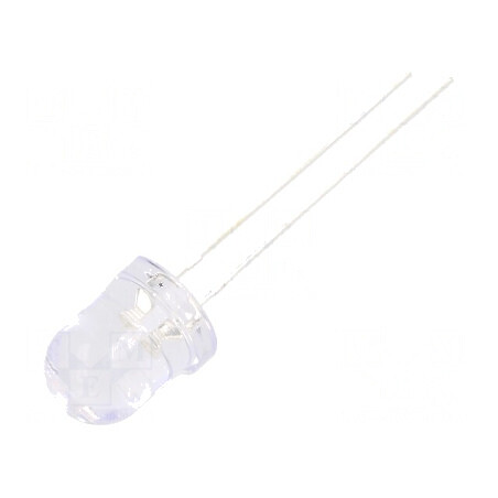 LED albastru 7,8mm 8400÷10000mcd 30° convex pentru iluminare | Electronic-mag.ro | Componente Electronice