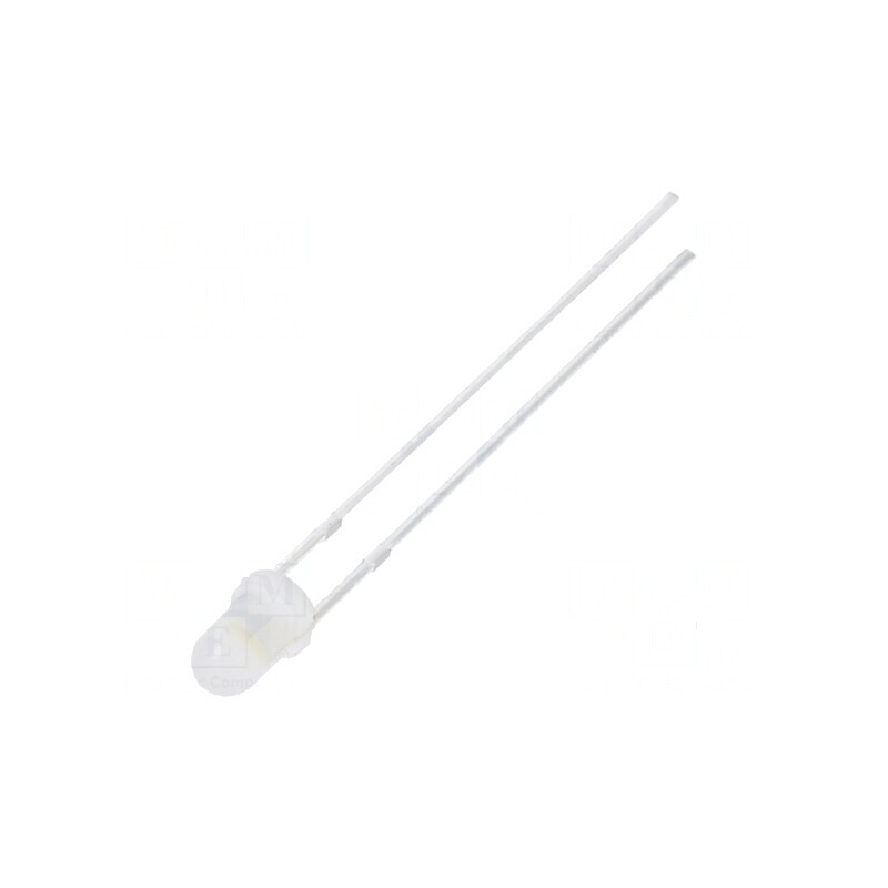 LED 3mm alb cald 750÷1120mcd 30° convex 12VDC pentru iluminat decorativ | Electronic-mag.ro | Componente Electronice