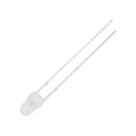 LED 3mm alb cald 750÷1120mcd 30° convex 12VDC pentru iluminat decorativ | Electronic-mag.ro | Componente Electronice