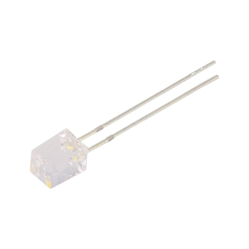 Lampa LED dreptunghiulară alb cald 5x5x7mm 750÷1120mcd 140° 10mA | Electronic-mag.ro | Componente Electronice Lampa LED dreptunghiulară alb cald 5x5x7mm 750÷1120mcd 140° 10mA | Electronic-mag.ro | Componente Electronice