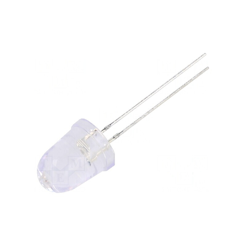 LED 10mm portocalie 14400mcd 8° convex 20V pentru iluminare | Electronic-mag.ro | Componente Electronice