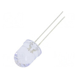 LED 10mm portocalie 5800-7000mcd 30° convexă pentru iluminat decorativ | Electronic-mag.ro | Componente Electronice