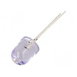 Led CR 10mm roșu 7500mcd 30° convex Nr. term: 2 | Electronic-mag.ro | Componente Electronice
