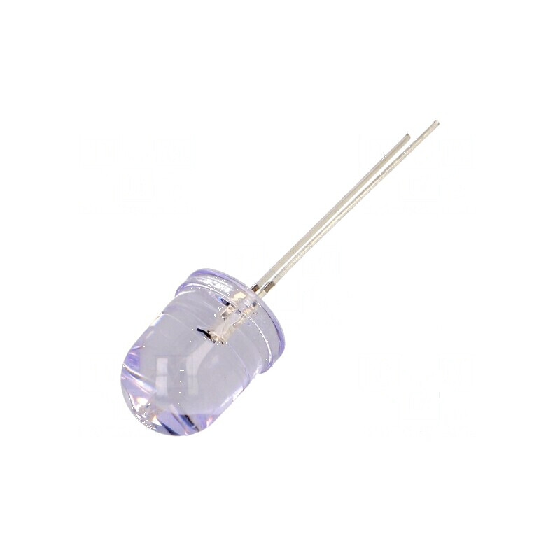 Led CR 10mm roșu 7500mcd 30° convex Nr. term: 2 | Electronic-mag.ro | Componente Electronice