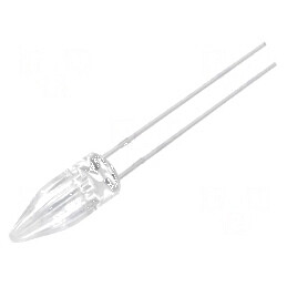 LED 5mm RGB cu lentilă transparentă - iluminare în trei culori 180° 20mA | Electronic-mag.ro | Componente Electronice