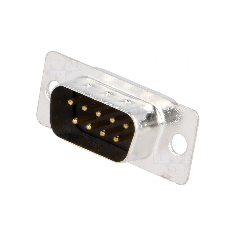 Conector D-Sub 9 pini tată cu cablu lipire, pini ştanţaţi | Electronic-mag.ro | Componente Electronice Conector D-Sub 9 pini tată cu cablu lipire, pini ştanţaţi | Electronic-mag.ro | Componente Electronice