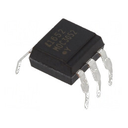 Optotriac 5kV Uieş 600V - Fără sistem de conectare la zero | Electronic-mag.ro | Componente Electronice