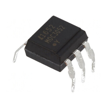 Optotriac 5kV Uieş 600V - Fără sistem de conectare la zero | Electronic-mag.ro | Componente Electronice