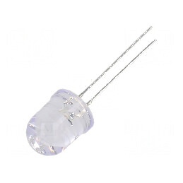 LED galben 10mm 7500mcd 30° convex 5÷20V | Electronic-mag.ro | Componente Electronice