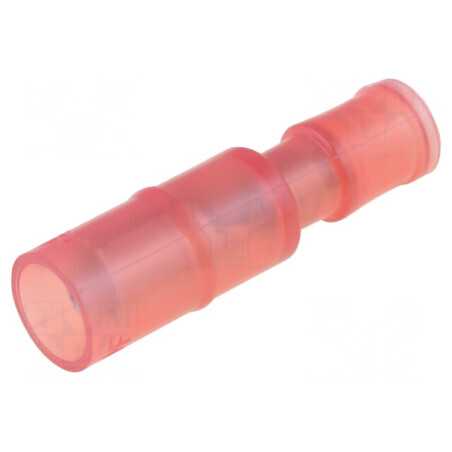 Terminal rotund mamă Ø 4mm pentru cabluri 0,75-1,25mm², crimpat | Electronic-mag.ro | Componente Electronice