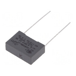Condensator polipropilenă X2 22nF 18x6x12mm THT R47 | Electronic-mag.ro | Componente Electronice