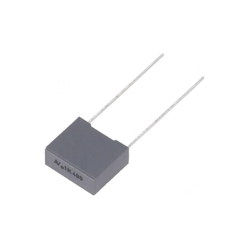 Condensator poliester 100nF 200VAC 400VDC 10mm ±10% THT | Electronic-mag.ro | Componente Electronice