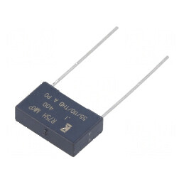 Condensator polipropilenă R75 100nF THT 18x5x11mm ±5% | Electronic-mag.ro | Componente Electronice