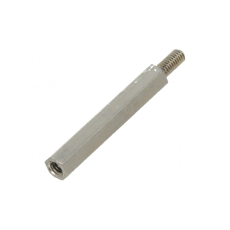 Piuliță distanțieră filetată hexagonală M2,5, 25mm | Electronic-mag.ro | Componente Electronice