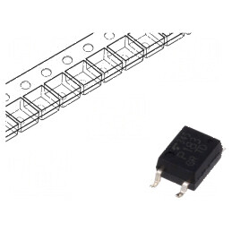 Optocuplor SMD cu 1 ieșire, tranzistori, izolație 3,75kV, 80V, SO6 | Electronic-mag.ro | Componente Electronice