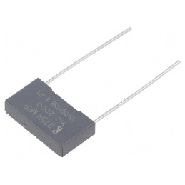 Condensator polipropilenă R75 1,2nF THT 18x4x10mm ±5% | Electronic-mag.ro | Componente Electronice