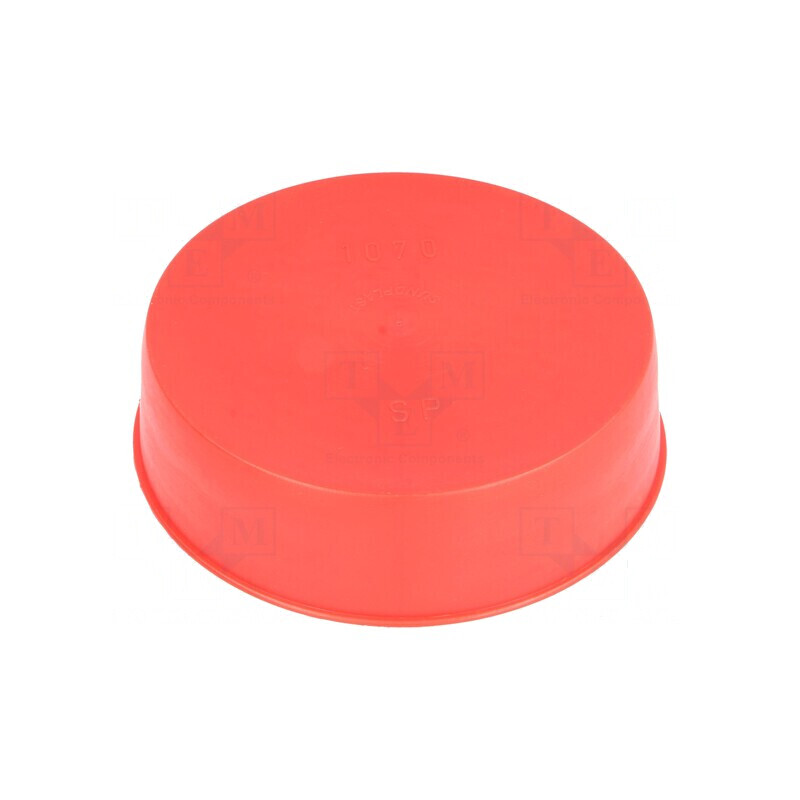 Obturator Corp Roşu Diametru 110mm H 31mm LDPE cu Împingere | Electronic-mag.ro | Componente Electronice Obturator Corp Roşu Diametru 110mm H 31mm LDPE cu Împingere | Electronic-mag.ro | Componente Electronice
