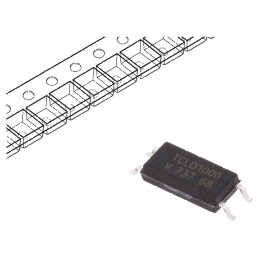 Optocuplor SMD Circuit Darlington 1 Canal, Izolație 5kV, Tensiune Uce 35V | Electronic-mag.ro | Componente Electronice