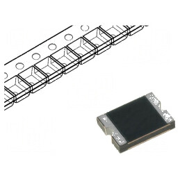 Siguranţă polimerică PTC 500mA SMD 1206L - protecţie electronică avansată | Electronic-mag.ro | Componente Electronice