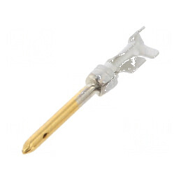 Pin tată 20 din aliaj de cupru aurit, 0,2÷0,56mm2, 24AWG÷20AWG HDP-20 | Electronic-mag.ro | Componente Electronice
