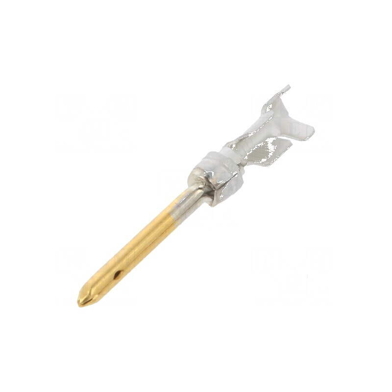 Pin tată 20 din aliaj de cupru aurit, 0,2÷0,56mm2, 24AWG÷20AWG HDP-20 | Electronic-mag.ro | Componente Electronice