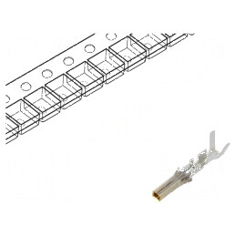 Pin mamă aurit 24AWG÷18AWG Mini-Fit Jr - rolă pentru crimpat | Electronic-mag.ro | Componente Electronice