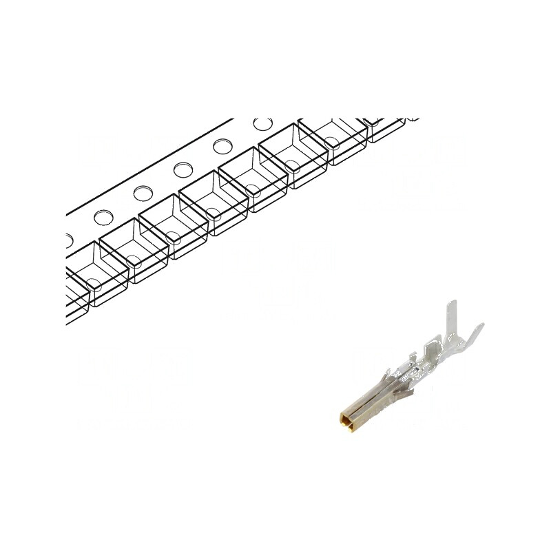 Pin mamă aurit 24AWG÷18AWG Mini-Fit Jr - rolă pentru crimpat | Electronic-mag.ro | Componente Electronice Pin mamă aurit 24AWG÷18AWG Mini-Fit Jr - rolă pentru crimpat | Electronic-mag.ro | Componente Electronice