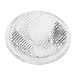 Lentilă LED rotundă incoloră 15/45° pentru iluminat eficient | Electronic-mag.ro | Componente Electronice