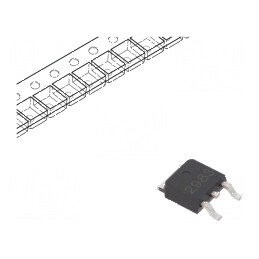 Tranzistor NPN bipolar 160V 1,5A 15W DPAK pentru circuite electronice | Electronic-mag.ro | Componente Electronice
